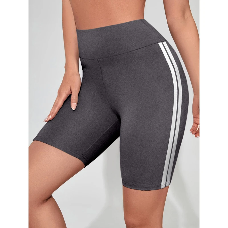Ladies Shorts Simple Shaping Hip Lifting Solid Colour Five Points Pants Fashion Sports Style Women's Shorts