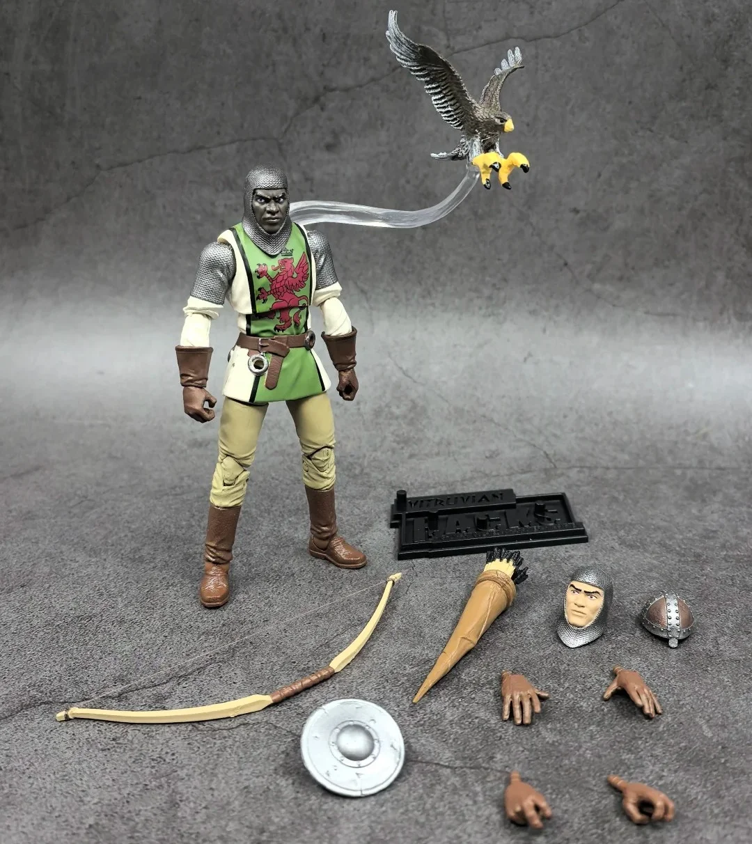 

Boss Strike BFS Big J Medieval Knights Limited 1/18 Red Lion Golden Dragon Gift Figure Collection