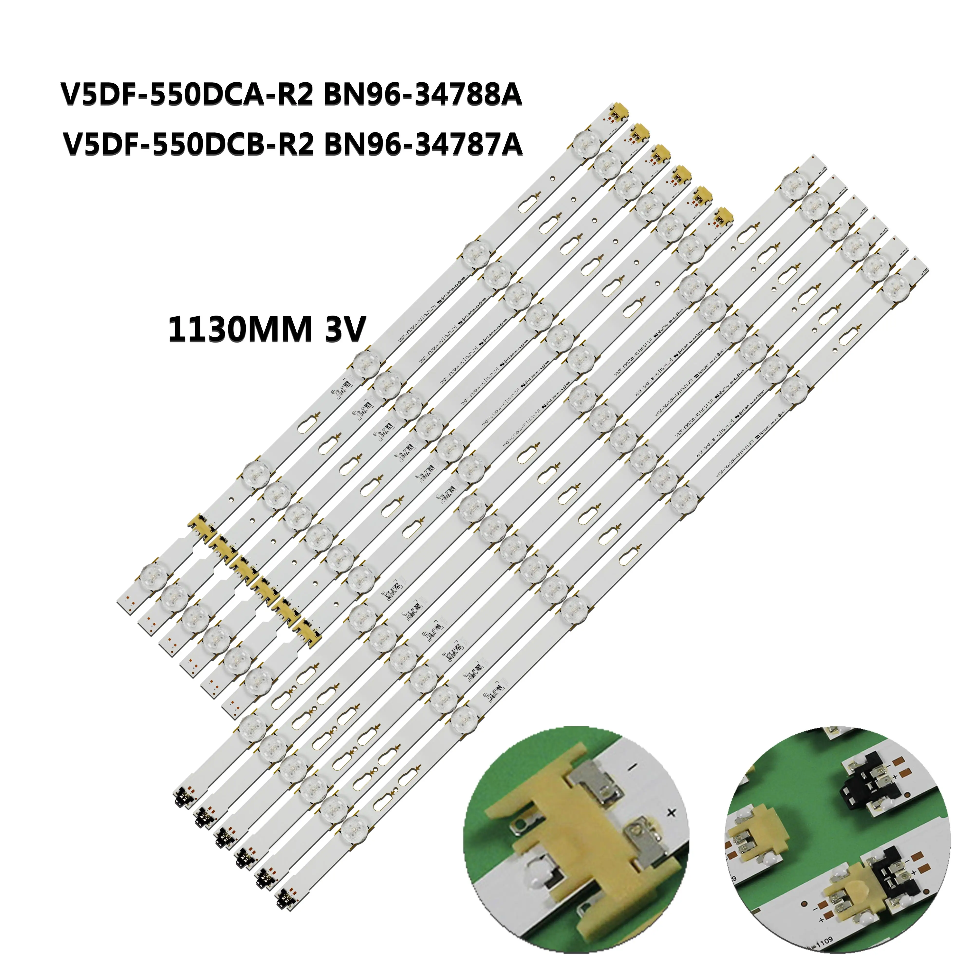 NEW LED Strip S_5J63_55_Fl_R6 L5 LM41-00117K LM41-00117J BN96-34788A BN96-34787A UN55J6520AF UE55J6300AW UE55J6350SU UN55J6500