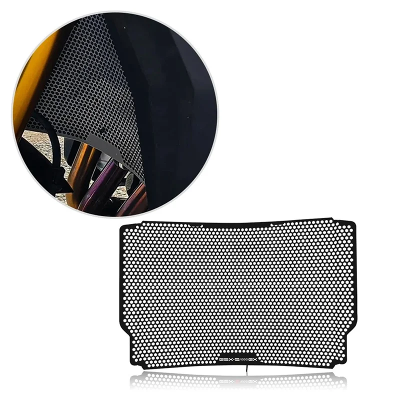 

Решетка радиатора мотоцикла премиум-класса, защита радиатора для GSXS1000GX, защитная сетчатая крышка масляного радиатора