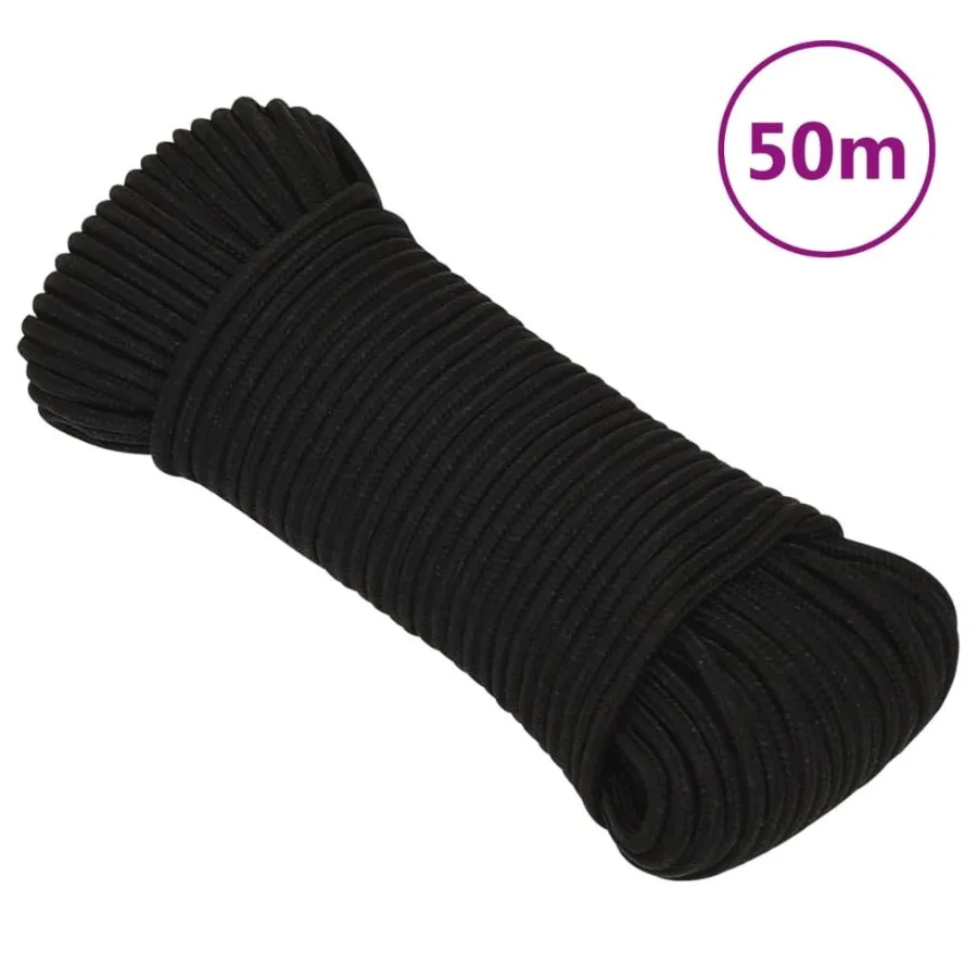 

Work Rope Black 0.16 164.0 ' Polyester