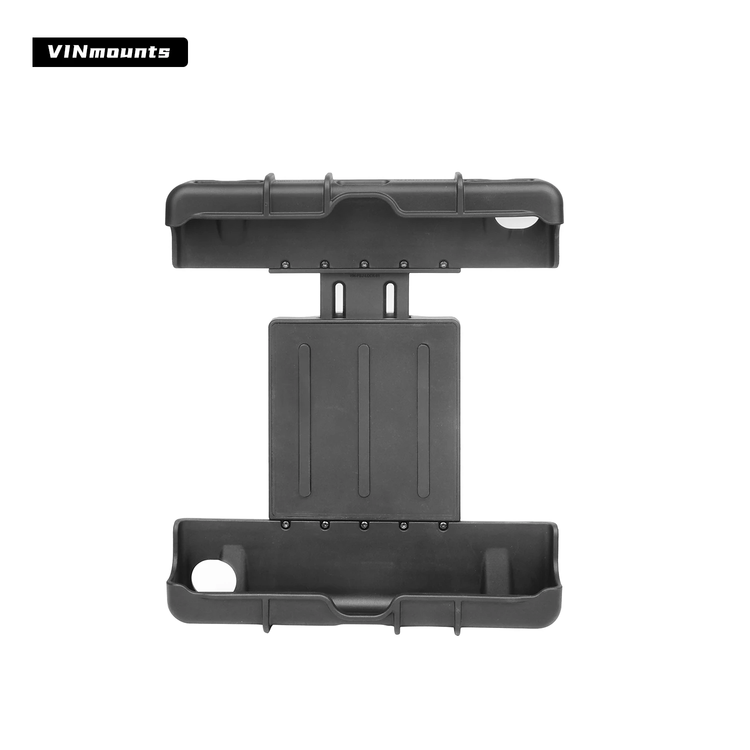 VINmounts Lockable Anti-Theft Tablet Clamp 10.63–12.48'' Width, 9.37'' Height Secure Tablet Mount Holder