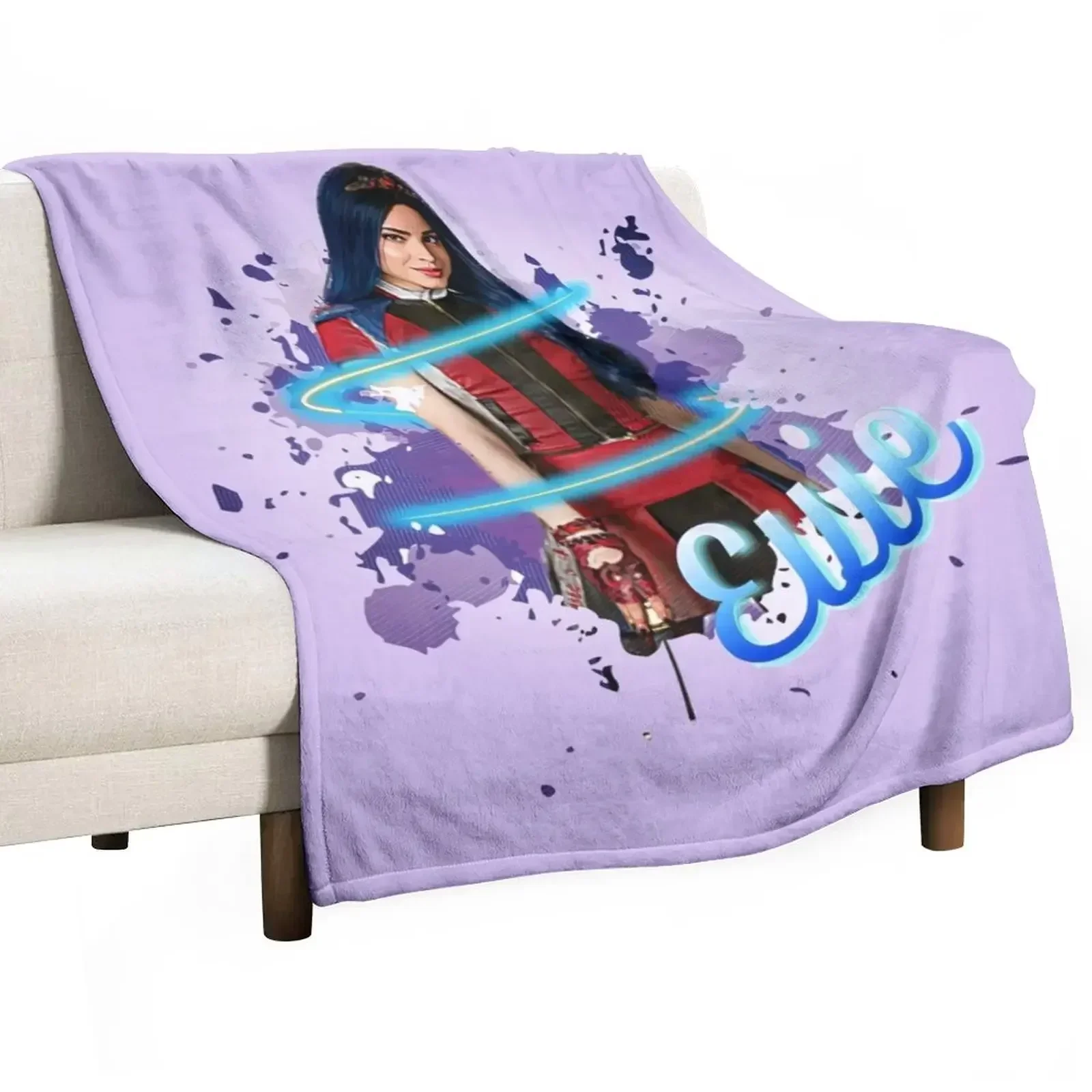 Evie Princess - Descendants 3 Throw Blanket Travel Large Decorative Sofas Blankets