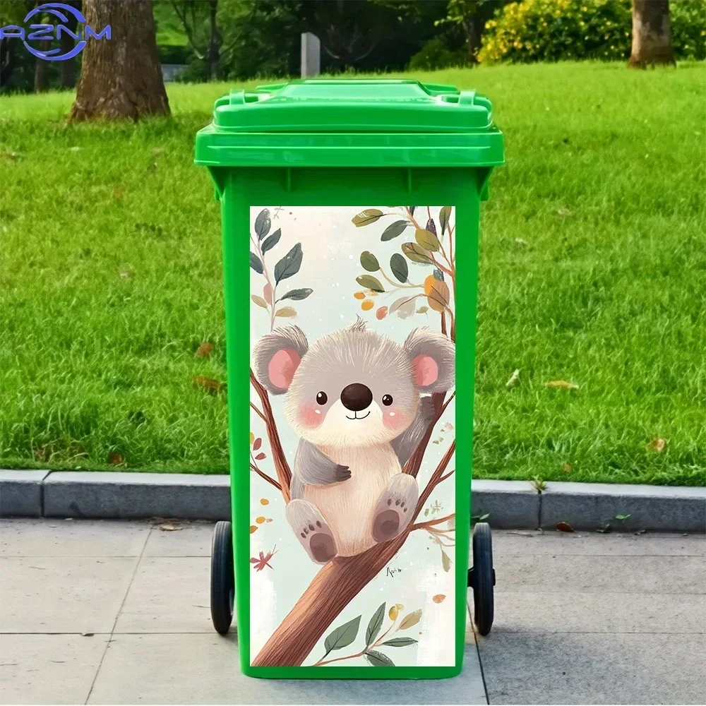 Practical Household Makeover Sticker Decorative Trash‑Can Decal for Rest Space Styling