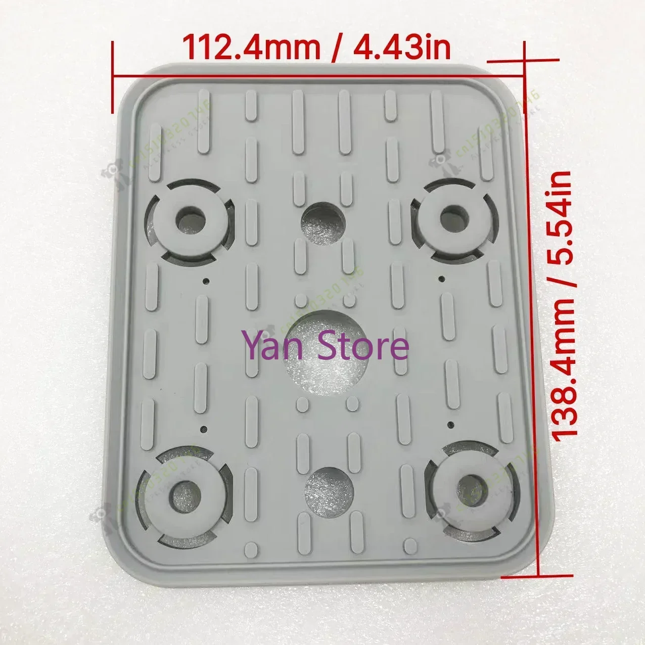 5 SZT./partia Stacja robocza CNC Przyssawka Blok ssący Gumowa przyssawka 140 * 115 * 17 mm