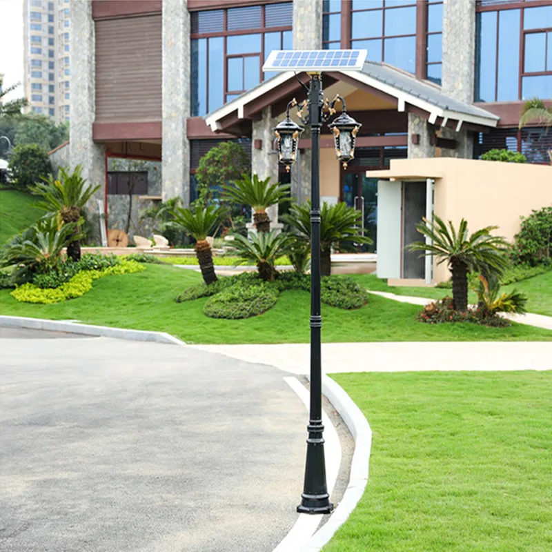 Solar LED Garden Street Road Lamp Outdoor Light Solar Panel Sunlight Outdoor Solar Spotlights Garden Decoration Outdoor Lamp