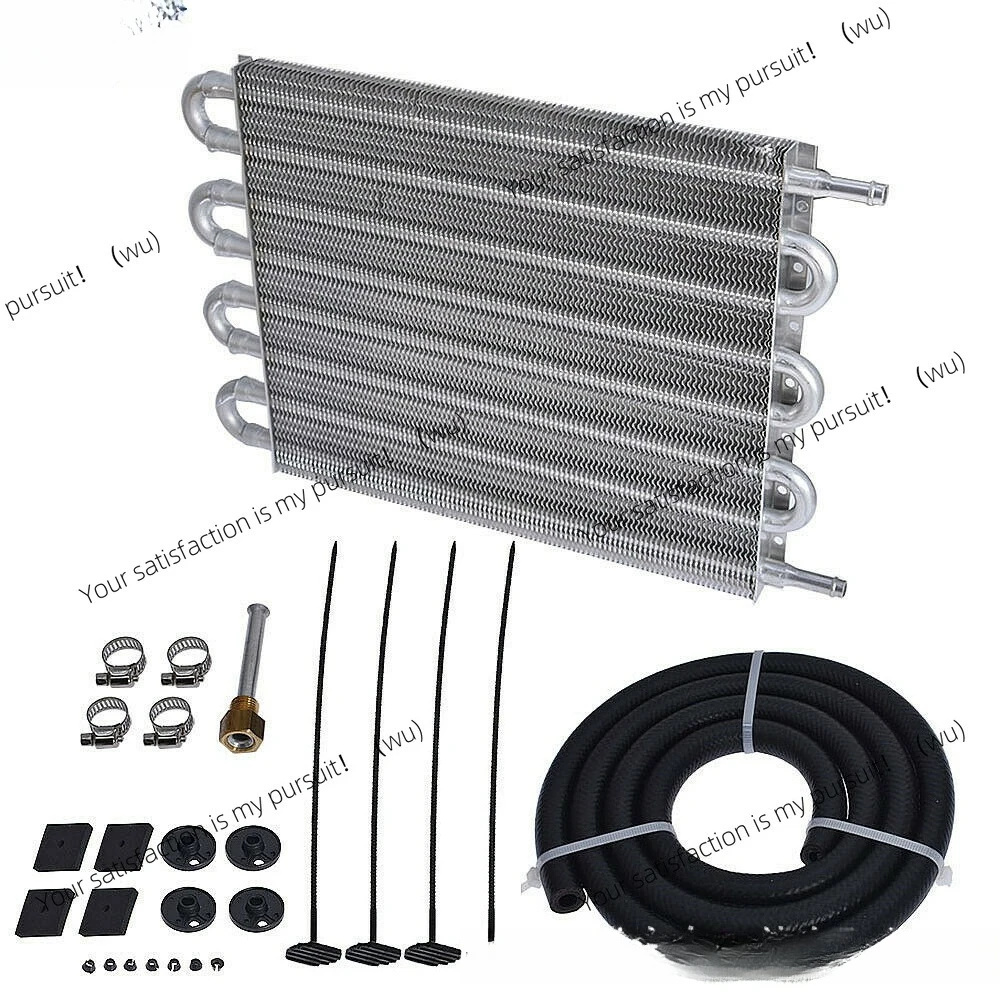 Automotive oil cooler, automotive air conditioner tubular belt condenser, transmission radiator 8-row oil cooler