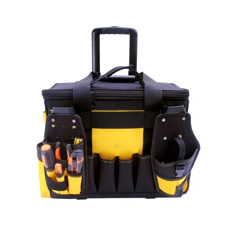 Multifunctional, Roller Type, Tie Rod Kit, Enlarged, Thickened, Wear Resistant Heavy Duty Wheel Tool Bag Trolley