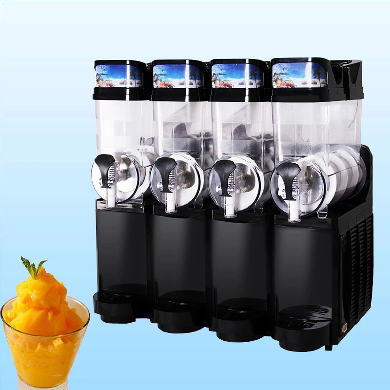 15L Commercial Slushie Machine Home Slush Maker Frozen Drink Dispenser Ice-Cool Juice Smoothie Granita Vending Machine