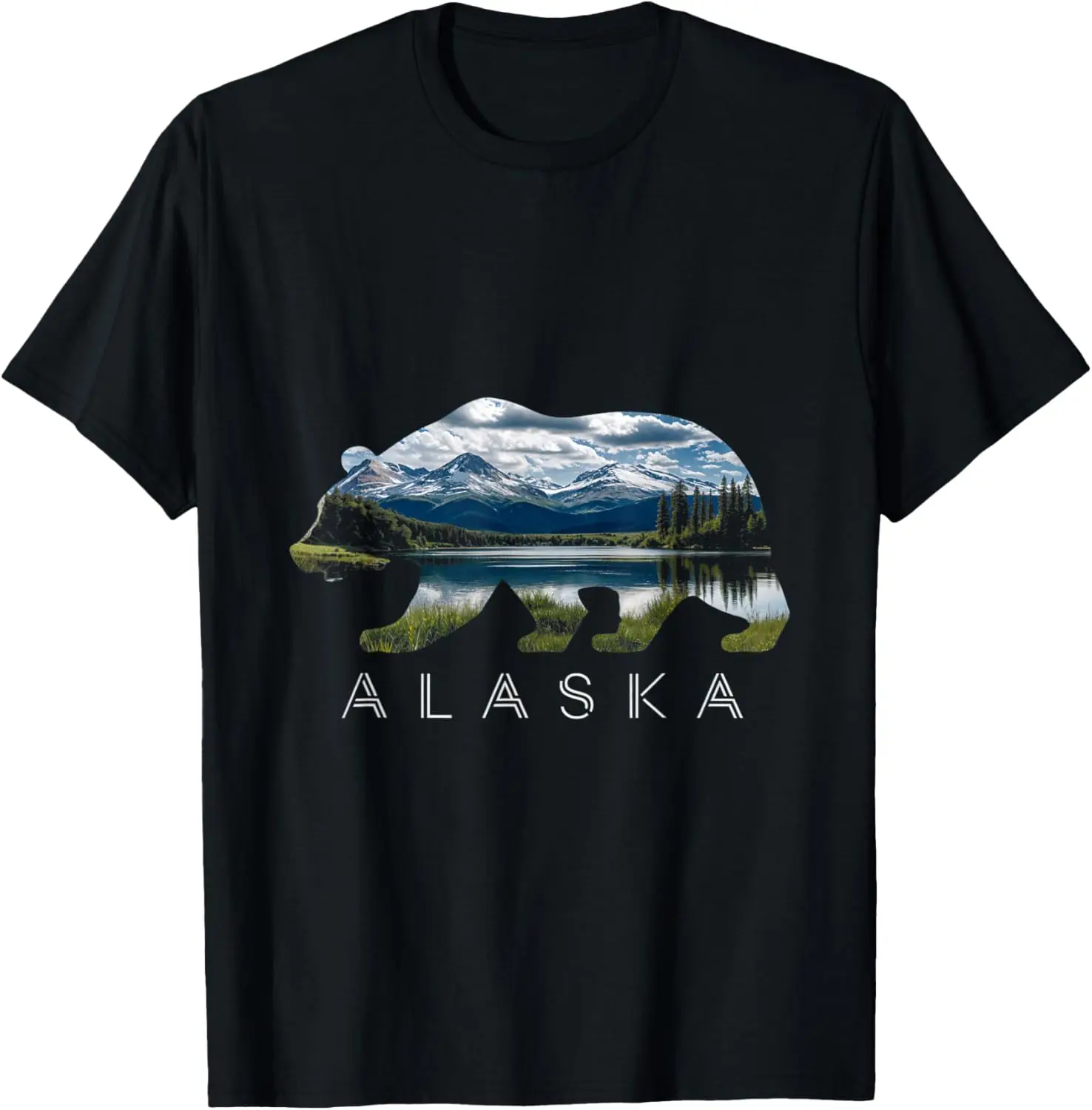 

Alaska Bear Landscape Nature T-Shirt