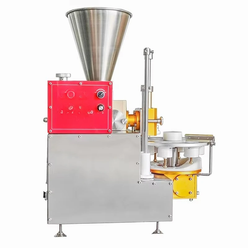 Desktop semi-automatic Shumai machine Small food processing plant Efficient catering food