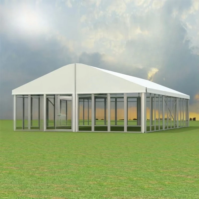 20x20ft ft 6x6m peak frame tent as an outdoor party event jump tent