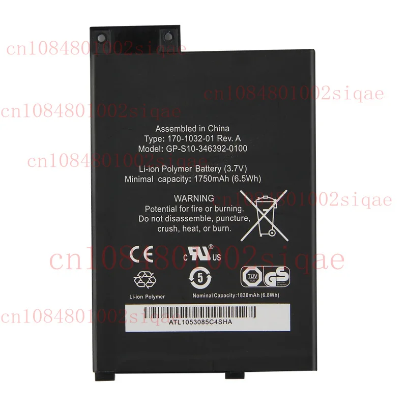 New Battery GP-S10- 346392 -0100 For Amazon Kindle D00901 Keyboard 3rd Generation