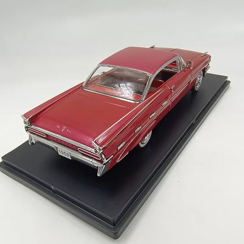 Diecast 1:43 Scale 1959 Bonneville Alloy Classic Retro Car Model Finished Product Simulation Toy Collection Gift Static Model