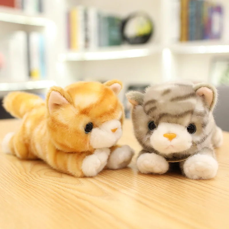 Cute Plush Toy Cat Stuffed Sweet Animal Kitten Doll Pillow Room Decor Christmas Birthday Gift For Children Sleep New 2022