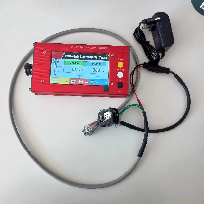 IART02 is used for voltage, pressure, inductance and resistance testing of 6-pin intelligent injector tester