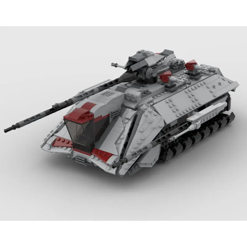 

Набор для сборки танка Spot MOC-905 из мелких деталей, конструктор-головоломка, модель, подарочный набор, украшение