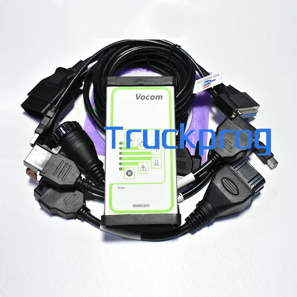 For Renault/UD/Mack Truck Diagnostic Tool Vocom 88890300+PTT Premium Tech Tool V2.8 Vcads pro