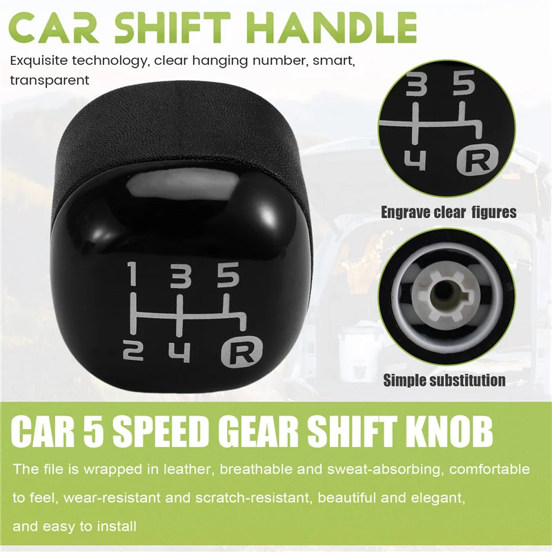 

X39A-автомобильная ручная коробка передач, 5-скоростная ручка переключения передач, рычаг переключения передач для Fiat Panda X58L 2012, автомобильные аксессуары