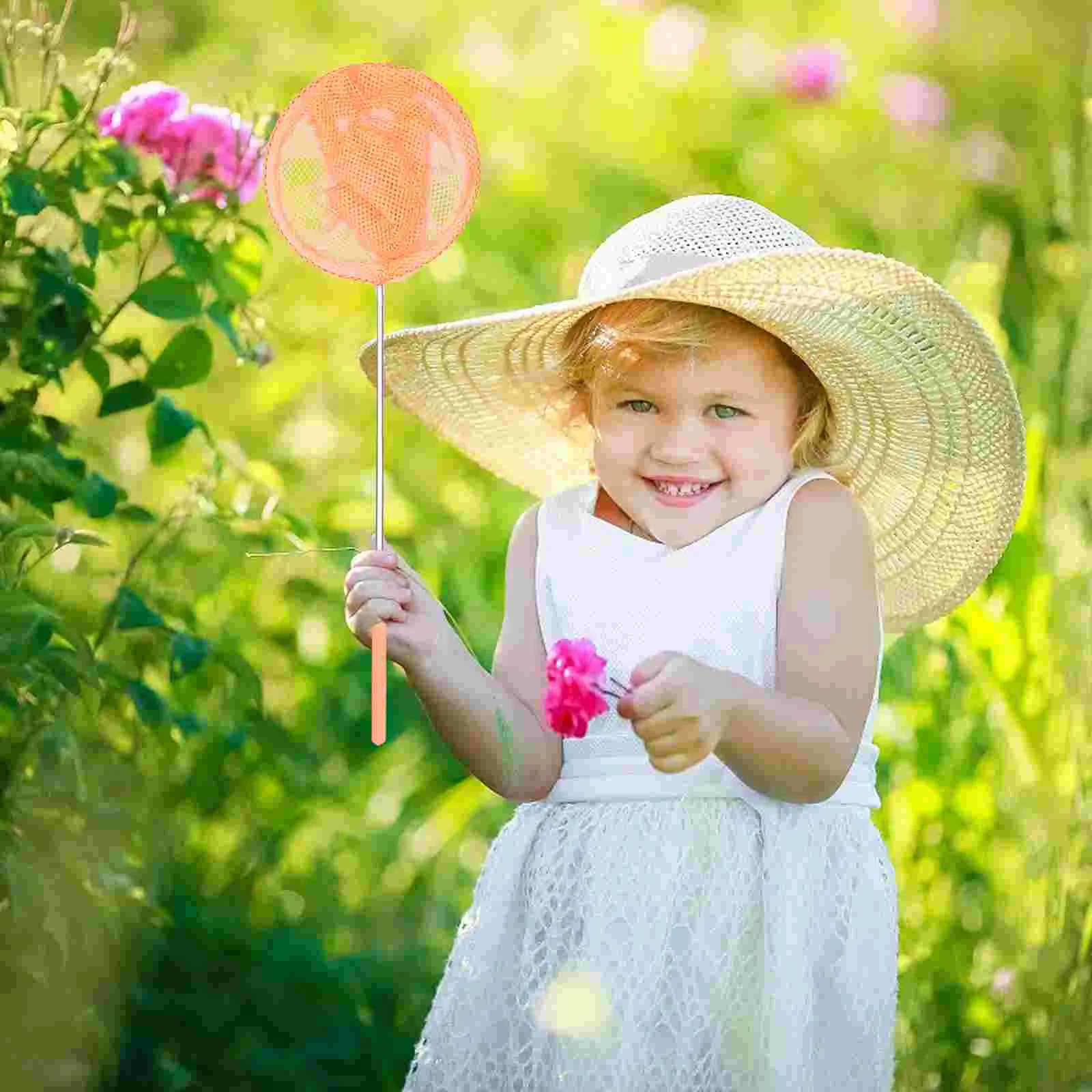 

5 Pcs Telescopic Insect Net Child Fishnets Fishing Stainless Steel Dip Retractable Handle