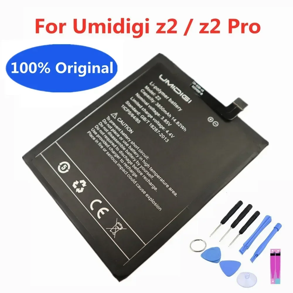 

New 100% Original Battery 3850mAh For UMI UMIDIGI Z2 / Z2 Pro High quality Phone Batteries In Stock + Tracking Number