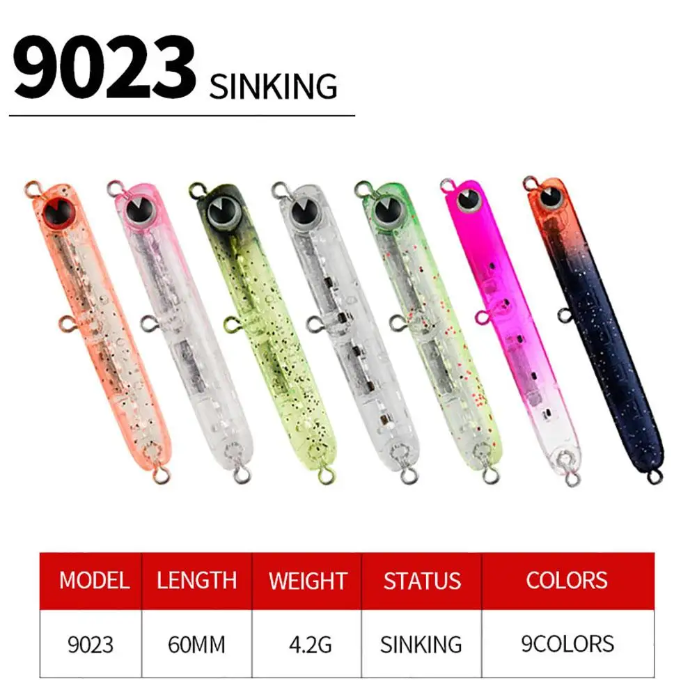 

60mm/4.8g Pencil Artificial Fishing Lures Corrosion-Resistant Top Water Fishing Tackle For Seawater Freshwater Pencil Lure