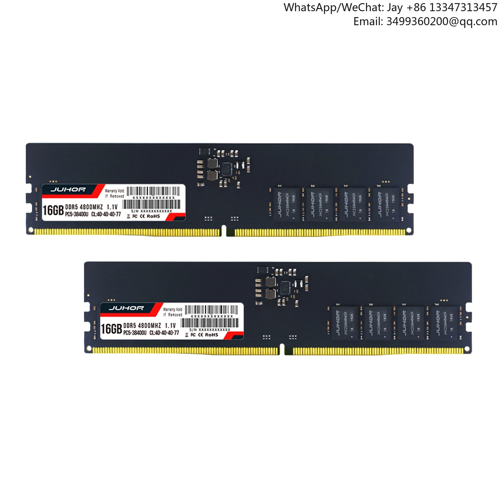 

High Quality DDR5 16GB Memory RAM For Desktop 4800MHZ 5600MHZ 6000MHz Stock Available