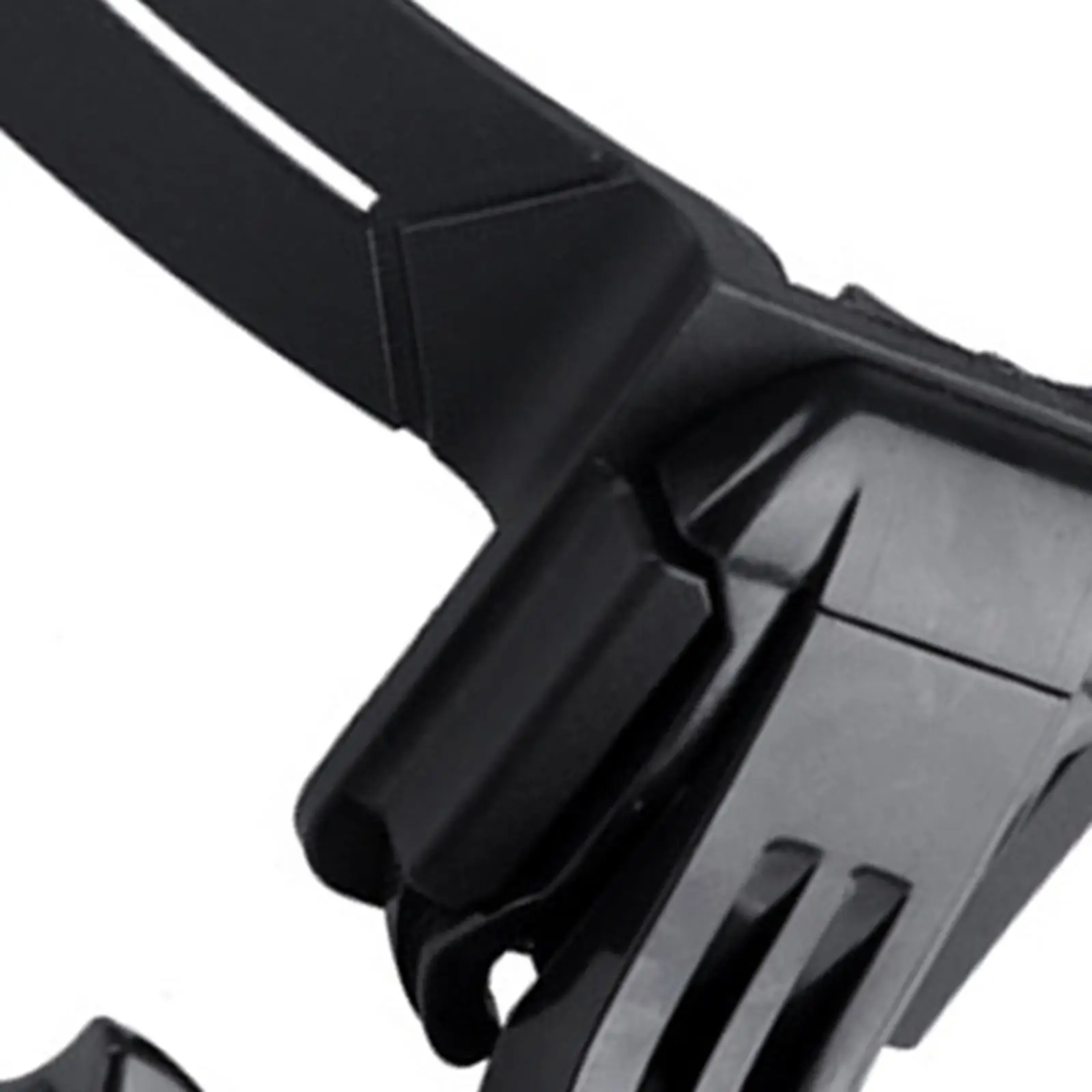 Flexible PVC Motocross Holder Shockproof Helmet Chin Mount Side Strap Kit for Universal Sports Cameras