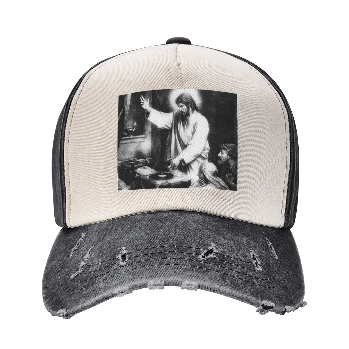 

Dj Jesus - Salvation Sound Baseball Cap Visor sailor cap for men Hat men For Girls Men's