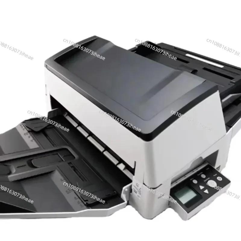 Portable FI-7600 Document Scanner - Flexible Automatic Feeder for Fujitsu-Compatible Systems