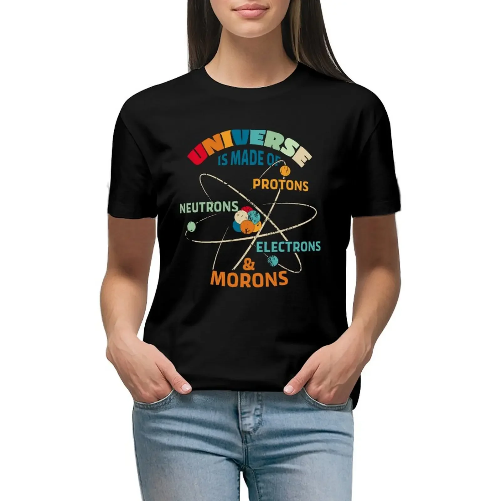 

Science Humor Elemental Jokes T-Shirt quick drying hippie clothes cute clothes Womens graphic t shirts