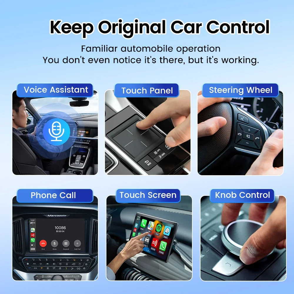 Carlinkit Smart Wireless Carplay Box Car Play Dvd Tv Ai Box Video Android System Adapter Usb Carplay dla Apple Youtube