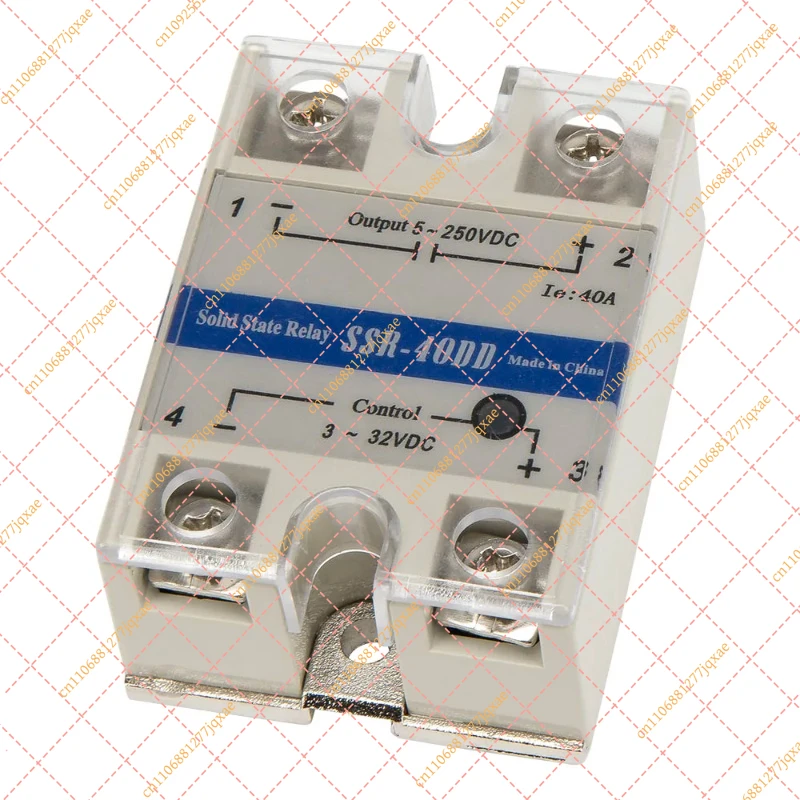 

Single Phase DC to DC Solid State Relay, SSR-25DD SSR-40DD 25A 40A 250V