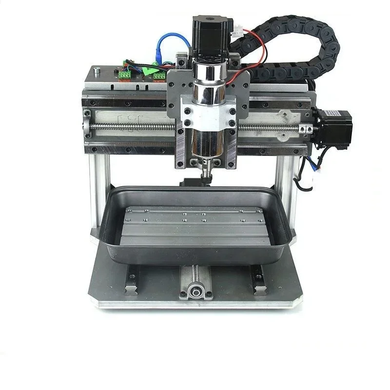 Hot sales Mini Desktop DIY CNC 3020F 3/4/5 Axis 2 In 1 PVC Engraving Machine  CNC Router Engraving Drilling and Milling Machine