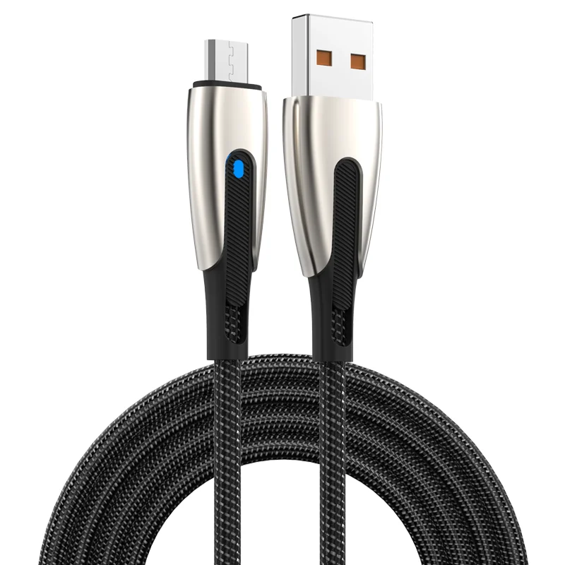 2A مايكرو USB 10 واط شحن سريع كابل بيانات مناسبة لهواوي الشرف Xiaomi نوكيا سامسونج ممن لهم كابل شحن المحمول سلك مضفر