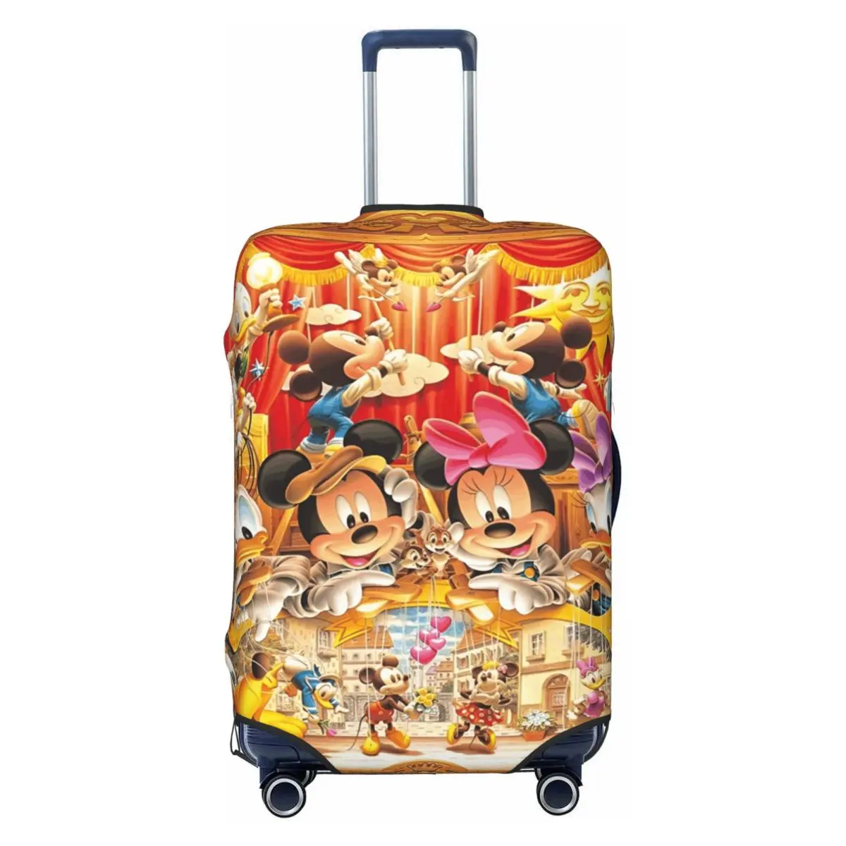 

Custom Comics D-Donaldes Duck Hot Luggage Cover Elastic Anime Travel Suitcase Protective Covers Suit For 18-32 inch