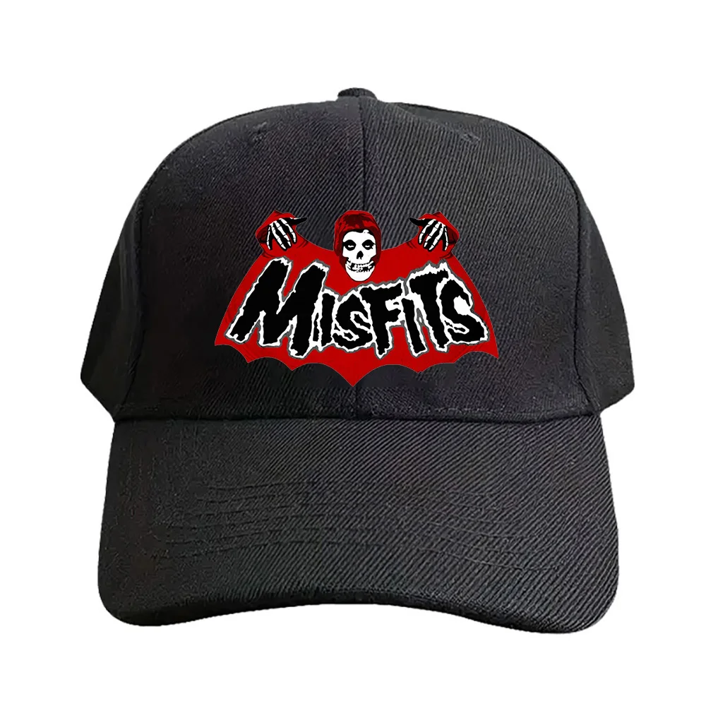 Horror Movie Ghost Misfits Woman Man Summer Baseball Cap Adjustable with Curved Brim Duckbill Cap Protection Sun Hats