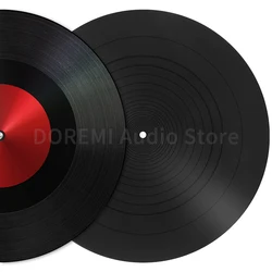 12in LP Turntable Record Players Platter Rubber Shock Pad Anti-Static Anti-slip Protection Mat for Vinyl Record Accessories