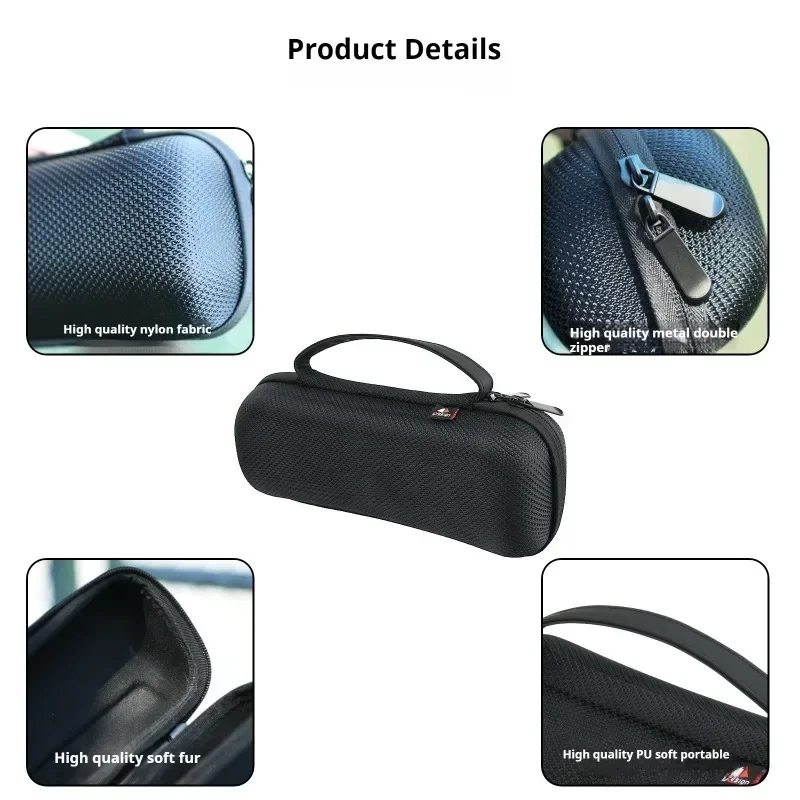 Hard Carrying Case Waterproof Portable Storage Case Shockproof Hard Shell Case for Sony ULT Field 1 Wireless Speaker