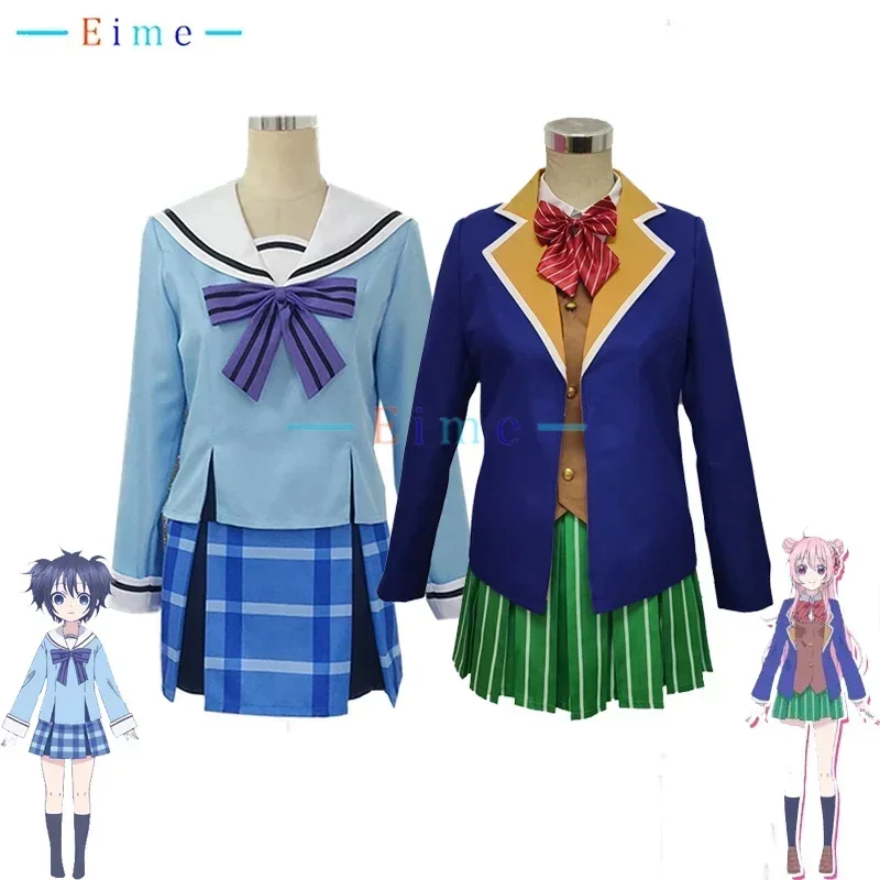 

Anime Happy Sugar Life Koube Shio Matsuzaka Satou Cosplay Costume Women High School Uniforms Halloween Party JK Suit Custom Made