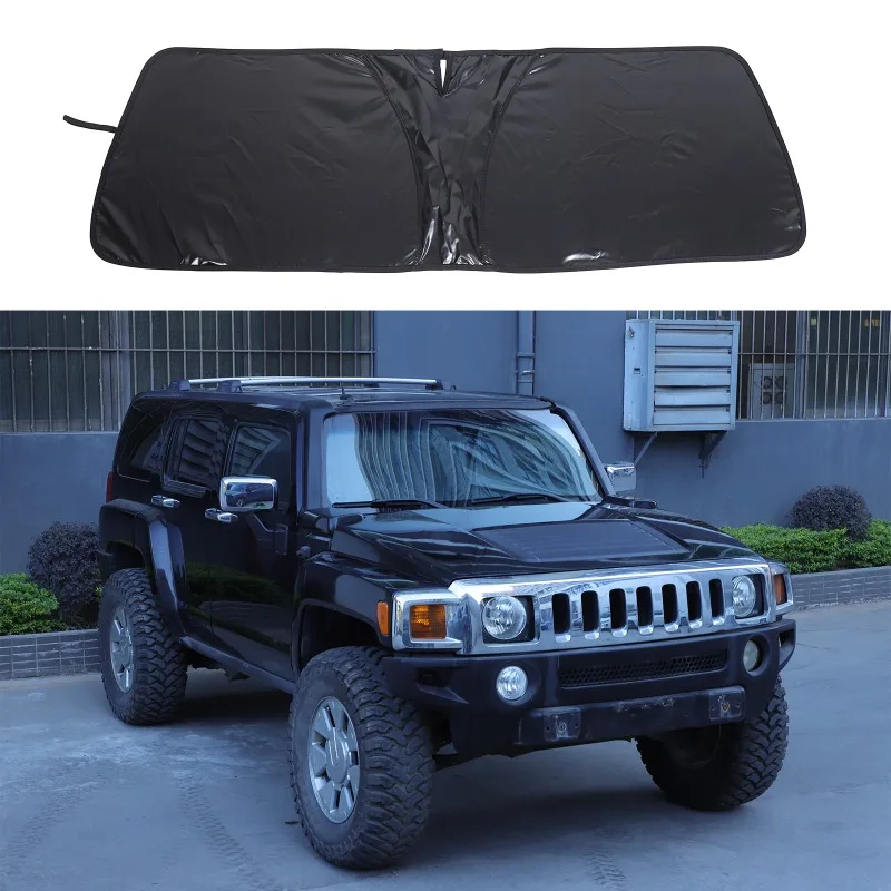 

Front Windshield Sun Visor Sunshade For 2005 2006 2007 2008 2009 Hummer H3 Car UV protection Interior Accessories