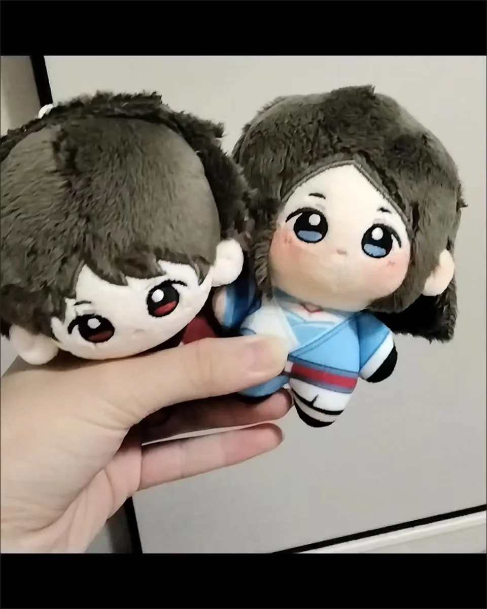 

Мягкая плюшевая игрушка-персонаж аниме «Портрет Цзянху: Злодеи» (Ли Синъюнь, Цзи Жусюэ) 10 см, с принтом, для детей, фанатов, подарки на день рождения