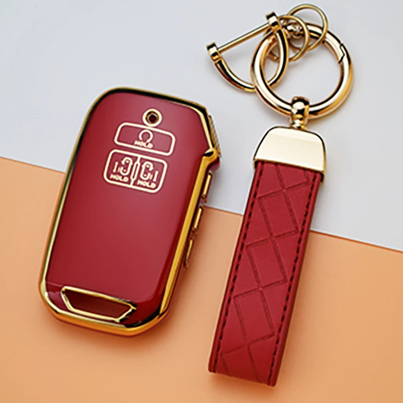 7ปุ่ม Soft TPU Shell Fob Keychain สำหรับ Kia K5 K3 K4 Sportage Carnival Sedona เคสกุญแจรถยนต์อุปกรณ์เสริม