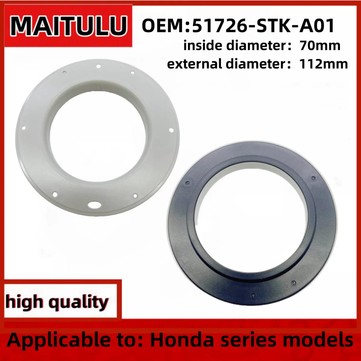 Shock absorber bearing 2 or so front axles 51726-STK-A01 51726STKA01 51726SWAA01 for Honda 2007-2010 CR-V (RE_) 2.0L 2.4L