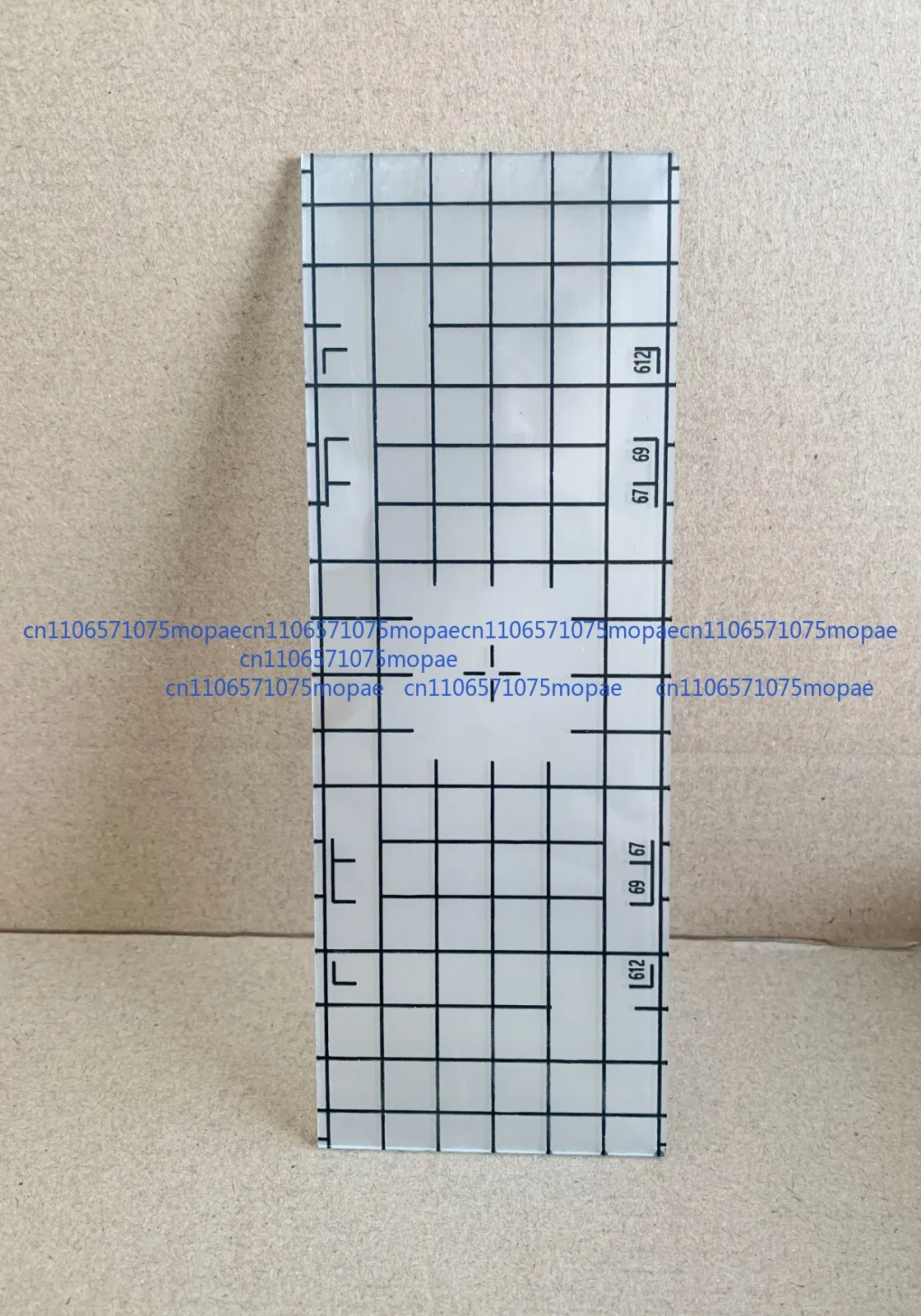 

New 6x17 inch Ground Glass Focusing Screen with Grid for Large Format Camera