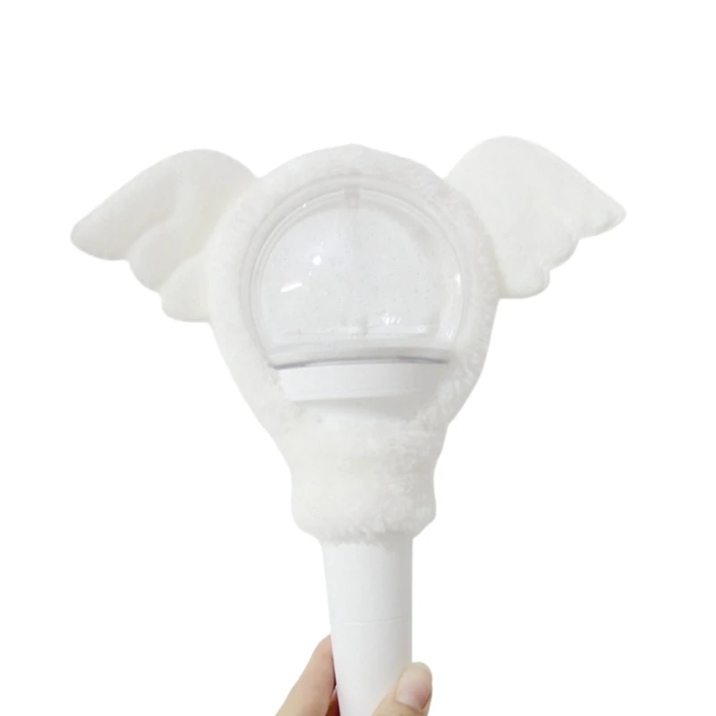 F19F ส่วนบุคคลสำหรับทัวร์คอนเสิร์ตแท่งไฟ Cheer Plush Cover แท่งไฟตกแต่งโคมไฟฝาครอบป้องกัน