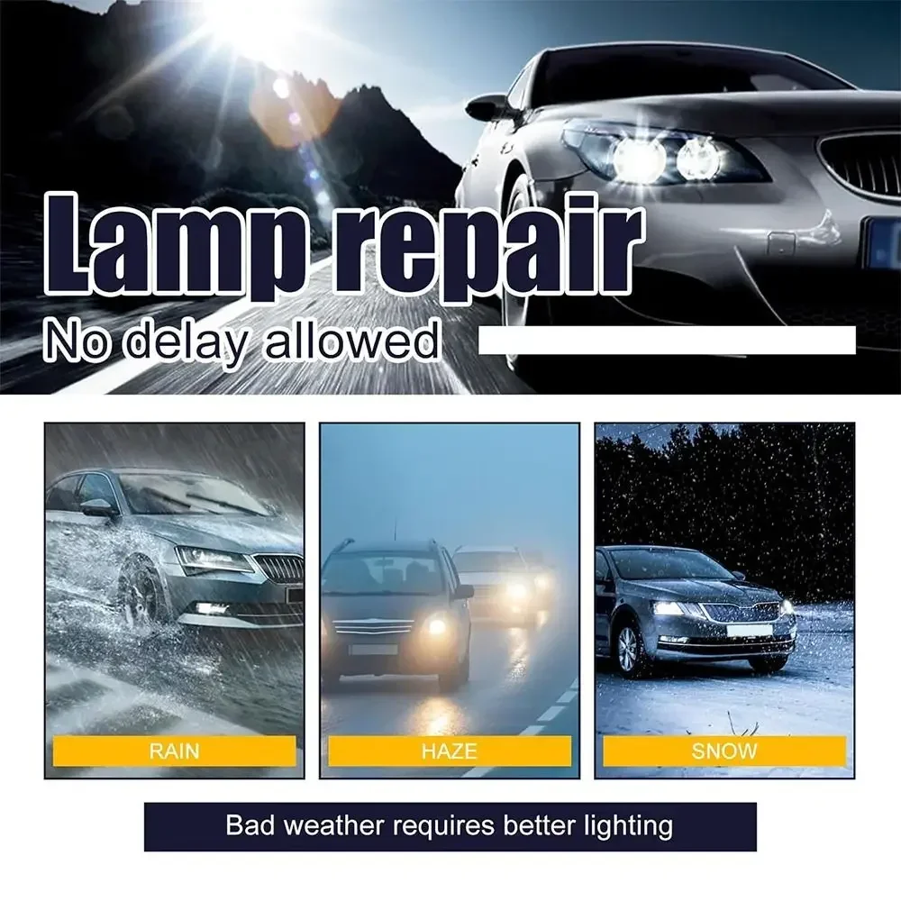 Headlight Repair Agent Powerful Innovative Cleaning Agent Advance Cleaning Car Headlight Innovative Agent