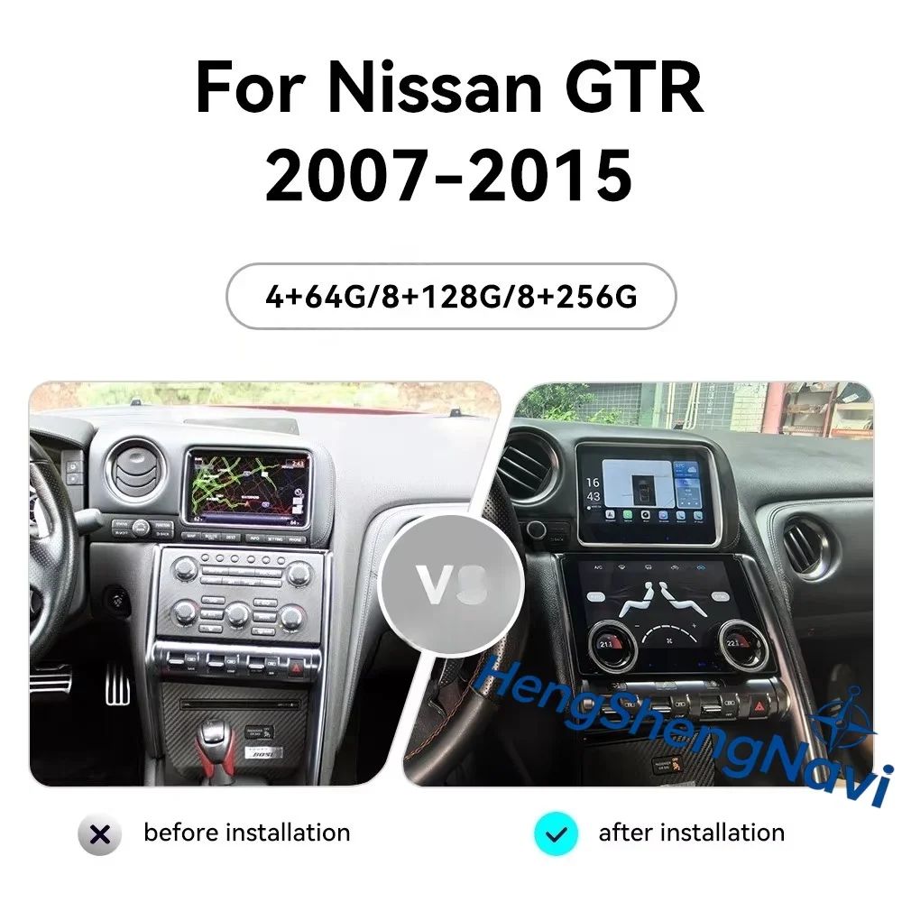 Right Drive Compatible For Nissan GTR R35 G-TR 2008-2016 8