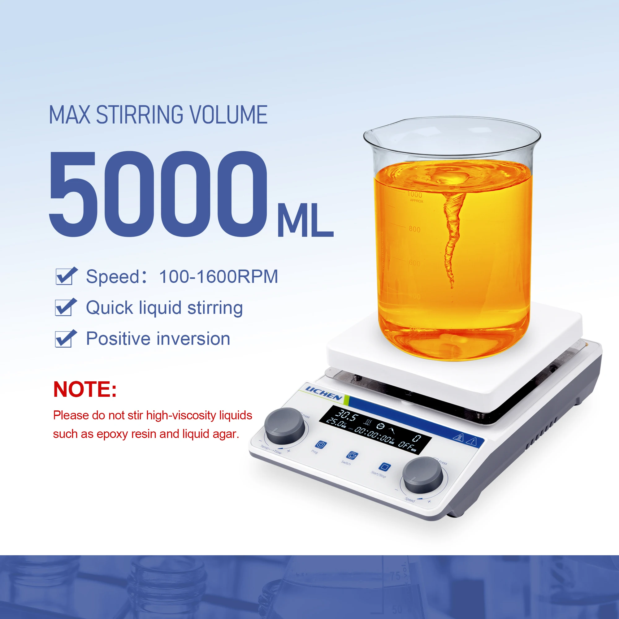 Popular Digital Hot Plate with Magnetic Stirring Multiple Specifications for Laboratory Chemical Biological Experiments