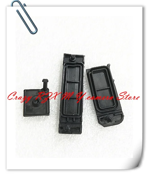 غطاء ميكروفون HDMI مطاطي لكانون ، غطاء غطاء الواجهة ، كاميرا الباب ، USB ، A ، V ، 5D4 ، 5D Mark IV ، 4 ، M4 ، Mark4 ، 5 مجموعات ، نسخة ، جديد ، 5 مجموعات